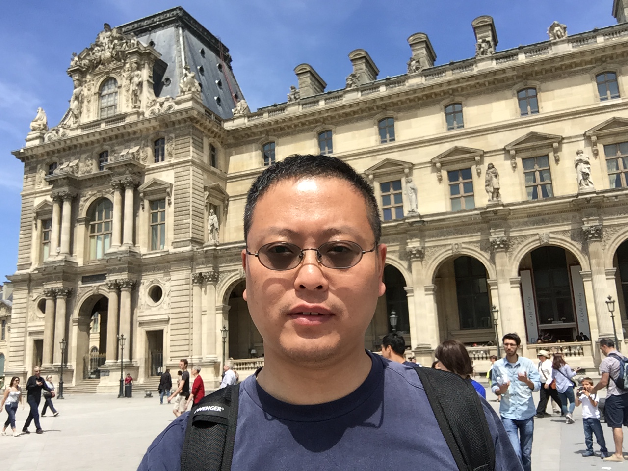 Andy in Paris in 2016